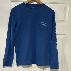 Vineyard Vines Boys Long Sleeve Whale Tee